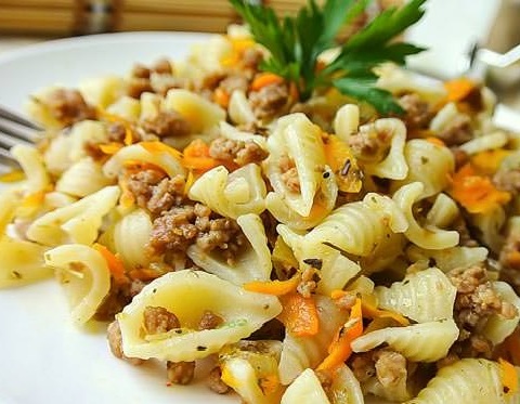 Макароны по-флотски Макароны по-флотски