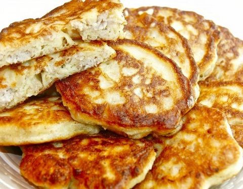 Мясные оладьи Мясные оладьи