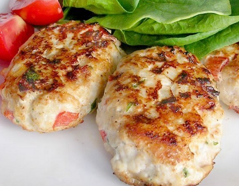 куриные котлеты с кабачком