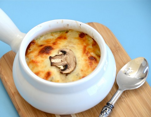 жульен с курицей и грибами