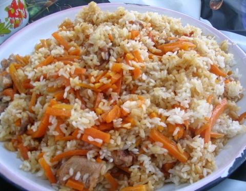плов с курицей