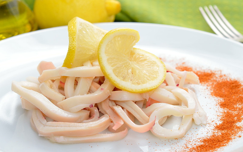 кальмары отварные